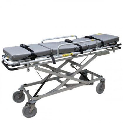 Тележка для перевозки больных ТВ-ММ (мод. 1266), четырехсекц., ограждения, держатель для стойки. Фото товара Тележка для перевозки больных ТВ-ММ (мод. 1266), четырехсекц., ограждения, держатель для стойки.