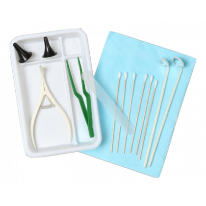 Набор отоларинголога стерильный ЮМ, тип 2, вариант 2 Фото товара Набор отоларинголога стерильный ЮМ, тип 2, вариант 2