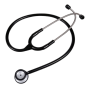 Стетоскоп KaWe Чайлд-Престиж Лайт детский, алюминий, черный Фото товара Стетоскоп KaWe Чайлд-Престиж Лайт детский, алюминий, черный