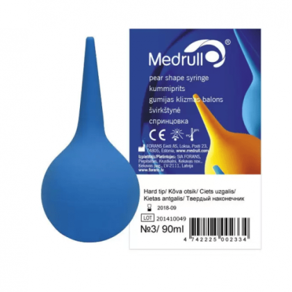 Спринцовка Medrull пластизольная Тип А №3 (90мл) Фото товара Спринцовка Medrull пластизольная Тип А №3 (90мл)