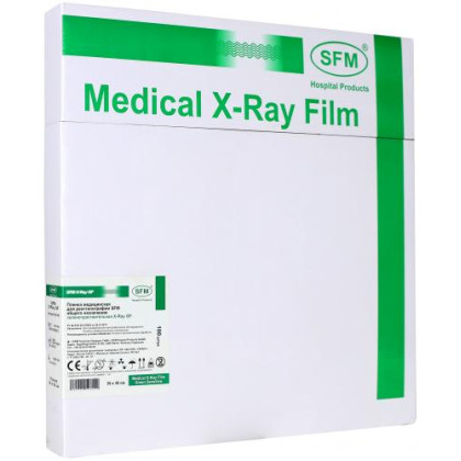 Пленка для рентген. X-Ray GF SFM общ. назнач. зеленочувств., 35 мм*43 мм Фото товара Пленка для рентген. X-Ray GF SFM общ. назнач. зеленочувств., 35 мм*43 мм