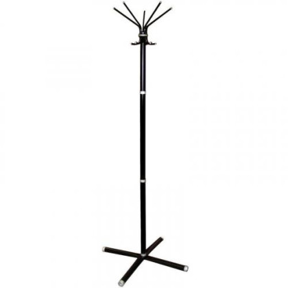 Вешалка Attache А-С напольная, черная, на 5 персон Фото товара Вешалка Attache А-С напольная, черная, на 5 персон
