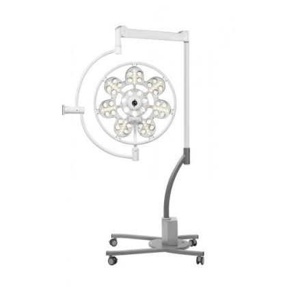 Светильник хирургический Эмалед 500-01П передвижной однокупольный без блока аварийного питания Фото товара Светильник хирургический Эмалед 500-01П передвижной однокупольный без блока аварийного питания