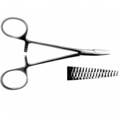 К-17-190 (з-92) Зажим Crile-Rankin кровоостанавливающий зубчатый прямой №1, 160 мм Фото товара К-17-190 (з-92) Зажим Crile-Rankin кровоостанавливающий зубчатый прямой №1, 160 мм