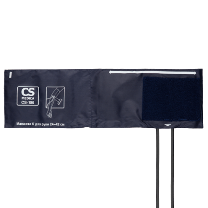 Манжета для тонометров CS Medica тип S (24-42 см) Фото товара Манжета для тонометров CS Medica тип S (24-42 см)