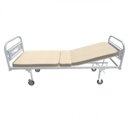 Кровать медицинская КПП-01 «ЕЛАТ» палатная передвижная  (с матрасом) Фото товара Кровать медицинская КПП-01 «ЕЛАТ» палатная передвижная  (с матрасом)