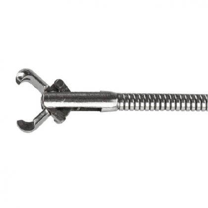 Зажим с захватом "крысиный зуб" к гибким эндоскопам, Ø 2,8 мм, длина 1650 мм Фото товара Зажим с захватом "крысиный зуб" к гибким эндоскопам, Ø 2,8 мм, длина 1650 мм