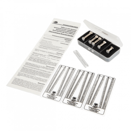 Эластотонометр Филатова-Кальфа Нгм5-ОФТ-П (набор грузиков, 5 шт) Фото товара Эластотонометр Филатова-Кальфа Нгм5-ОФТ-П (набор грузиков, 5 шт)