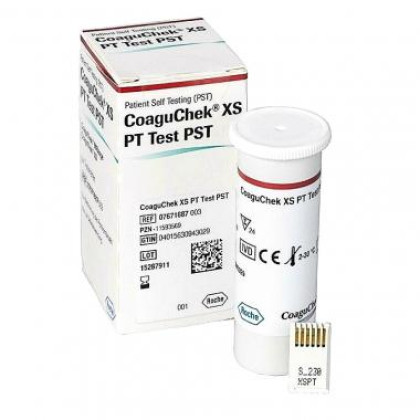 Фото товара Тест-полоски CoaguChek XS PT Test PST / INRange, 24 tests