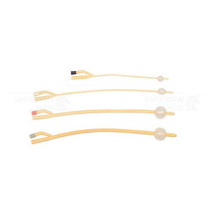 Катетер Фолея 2*ходовой латекс+силикон CH6-СН10, баллон 3-5мл с проводником Хайянь Фото товара Катетер Фолея 2*ходовой латекс+силикон CH6-СН10, баллон 3-5мл с проводником Хайянь