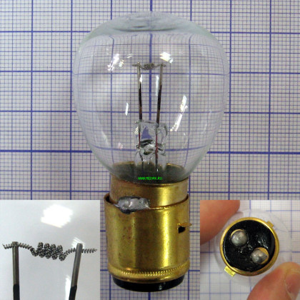 Лампа накаливания РН 12-50 P20d/21 Фото товара Лампа накаливания РН 12-50 P20d/21