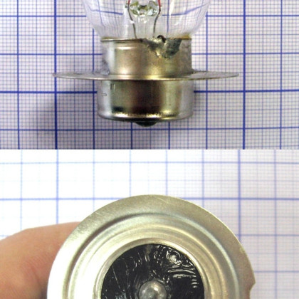 Фото товара Лампа накаливания автомобильная А 12-50 P42s/11