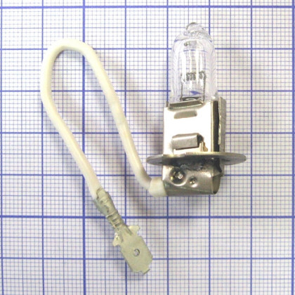 Фото товара Лампа накаливания АКГ 24-65-1 (h3) PК22s