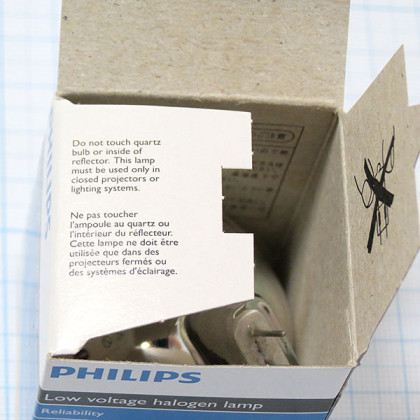Лампа Philips 6423FO EFR 15V 150W A1/232 GZ6,35 Фото товара Лампа Philips 6423FO EFR 15V 150W A1/232 GZ6,35