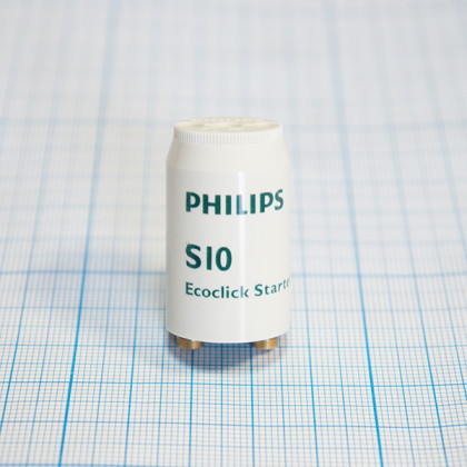 Фото товара Стартер Philips S10 для люминесцентных ламп