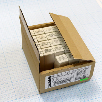 Лампа галогенная (галогеновая) Osram 64260 12V 30W PG22 Фото товара Лампа галогенная (галогеновая) Osram 64260 12V 30W PG22