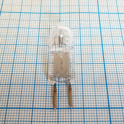 Лампа галогенная (галогеновая) Osram 64440S 12V 50W GY6,35 Фото товара Лампа галогенная (галогеновая) Osram 64440S 12V 50W GY6,35