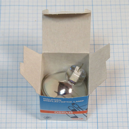 Лампа галогенная (галогеновая) Osram HLX 64634 15V 150W GZ6,35 Фото товара Лампа галогенная (галогеновая) Osram HLX 64634 15V 150W GZ6,35