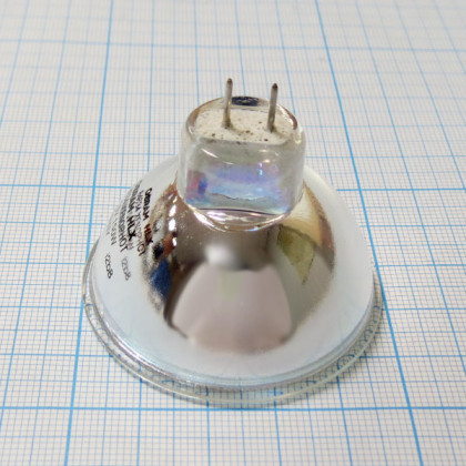 Лампа галогенная (галогеновая) Osram HLX 64634 15V 150W GZ6,35 Фото товара Лампа галогенная (галогеновая) Osram HLX 64634 15V 150W GZ6,35