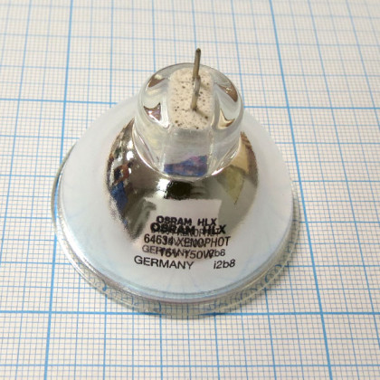 Лампа галогенная (галогеновая) Osram HLX 64634 15V 150W GZ6,35 Фото товара Лампа галогенная (галогеновая) Osram HLX 64634 15V 150W GZ6,35