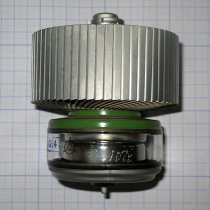 Фото товара Радиолампа ГУ-43Б (генераторный тетрод)