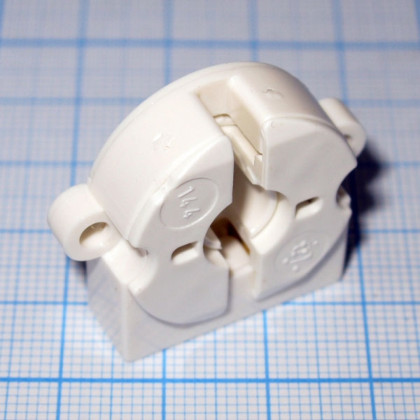 Патрон для люминесцентных ламп с цоколем G13 47500 101738 VS Фото товара Патрон для люминесцентных ламп с цоколем G13 47500 101738 VS