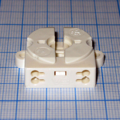 Патрон для люминесцентных ламп с цоколем G13 47500 101738 VS Фото товара Патрон для люминесцентных ламп с цоколем G13 47500 101738 VS