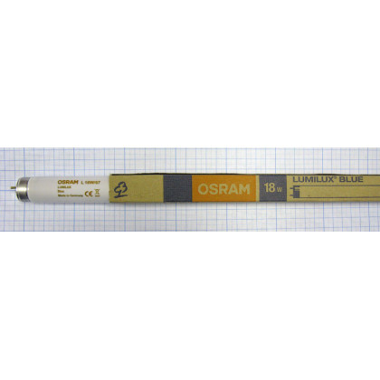 Лампа терапевтическая Osram L 18W/67 Lumilux Blue Фото товара Лампа терапевтическая Osram L 18W/67 Lumilux Blue