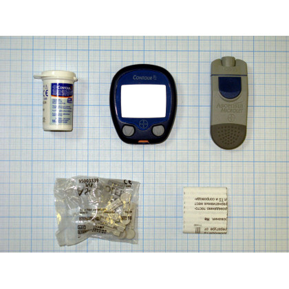 Глюкометр Bayer Contour TS Фото товара Глюкометр Bayer Contour TS