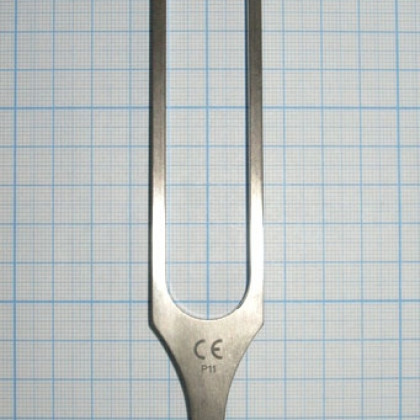 Камертон стальной с грузиками C128/C64 KaWe Фото товара Камертон стальной с грузиками C128/C64 KaWe