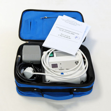 Бормашина портативная стоматологическая УС-1 Селена-2000 арт. 21616 Фото товара  Бормашина портативная стоматологическая УС-1 Селена-2000 арт. 21616