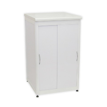 Тумба стоматологическая со стеклянными полками Фото товара Тумба стоматологическая со стеклянными полками