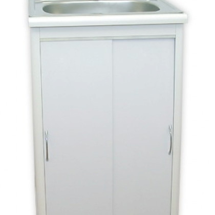 Тумба стоматологическая с одинарной мойкой Фото товара Тумба стоматологическая с одинарной мойкой