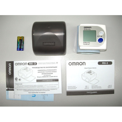 Тонометр Omron RX3 Фото товара Тонометр Omron RX3