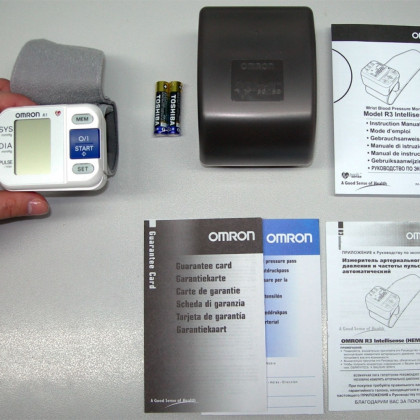 Тонометр Omron R3 Intellisense Фото товара Тонометр Omron R3 Intellisense