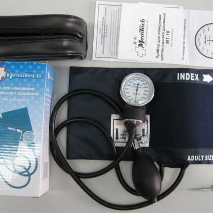 Тонометр механический MT-10 без фонендоскопа Фото товара Тонометр механический MT-10 без фонендоскопа