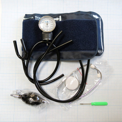 Тонометр механический МТ-10 с фонендоскопом Фото товара Тонометр механический МТ-10 с фонендоскопом