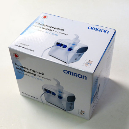 Ингалятор небулайзер компрессорный Omron Comp Air (NE-C29-E) Фото товара Ингалятор небулайзер компрессорный Omron Comp Air (NE-C29-E)
