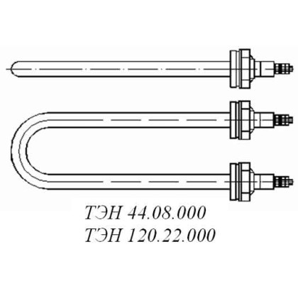ТЭН 120.22.000 (2,5кВт, 220В, медь, вода) Фото товара ТЭН 120.22.000 (2,5кВт, 220В, медь, вода)