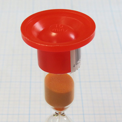 Часы песочные на 10 минут Фото товара Часы песочные на 10 минут