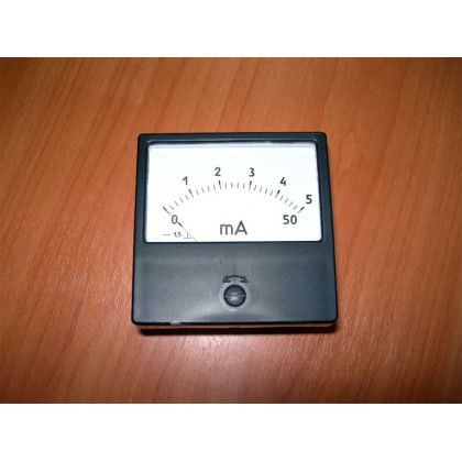 Миллиамперметр М42300 0..5/50 мА 1,5 Фото товара Миллиамперметр М42300 0..5/50 мА 1,5