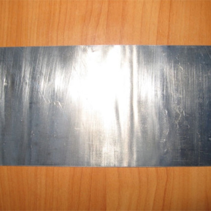 Свинец листовой 1000х500х1 мм Фото товара Свинец листовой 1000х500х1 мм