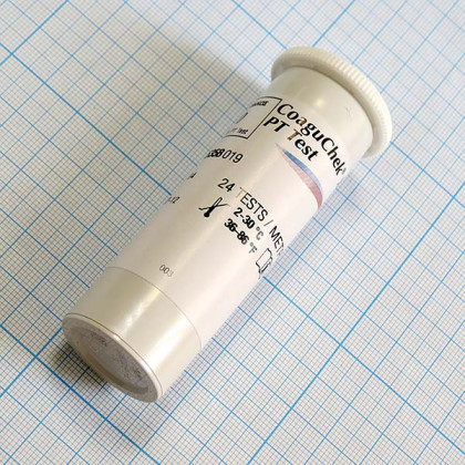 Тест-полоски CoaguChek XS PT Test Фото товара Тест-полоски CoaguChek XS PT Test