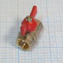 Фото товара Кран шаровый VT214 1/2&amp;Prime; (ЦТ 129М.03.930)