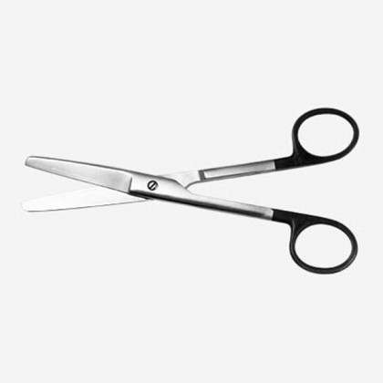 Ножницы прямые тупоконечные армированные твёрдым сплавом  170 мм 13-106ТС Фото товара Ножницы прямые тупоконечные армированные твёрдым сплавом  170 мм 13-106ТС