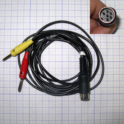 Кабель ЭКГ 2.1 A_1709 Фото товара  Кабель ЭКГ 2.1 A_1709