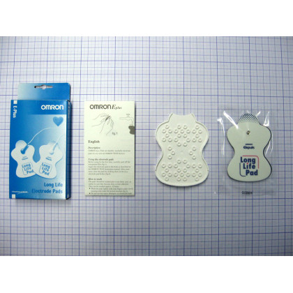 Пластины электродные Omron (2 шт.) многоразовые для Soft Touch, E2 Elite, E4  Фото товара Пластины электродные Omron (2 шт.) многоразовые для Soft Touch, E2 Elite, E4