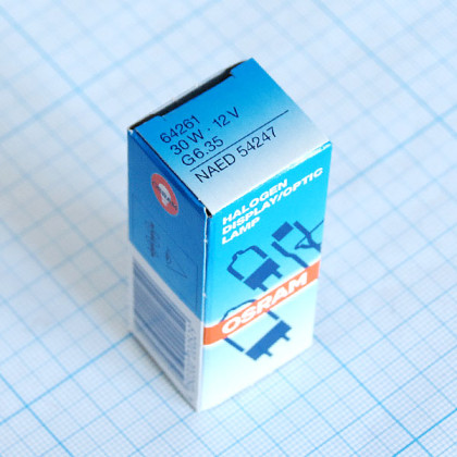 Лампа галогенная Osram 64261 Фото товара Лампа галогенная Osram 64261