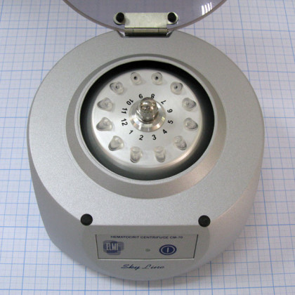 Центрифуга гематокритная лабораторная Elmi СМ-70 Фото товара Центрифуга гематокритная лабораторная Elmi СМ-70
