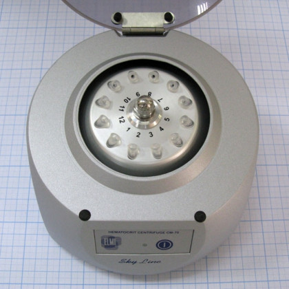 Центрифуга гематокритная лабораторная Elmi СМ-70 Фото товара Центрифуга гематокритная лабораторная Elmi СМ-70